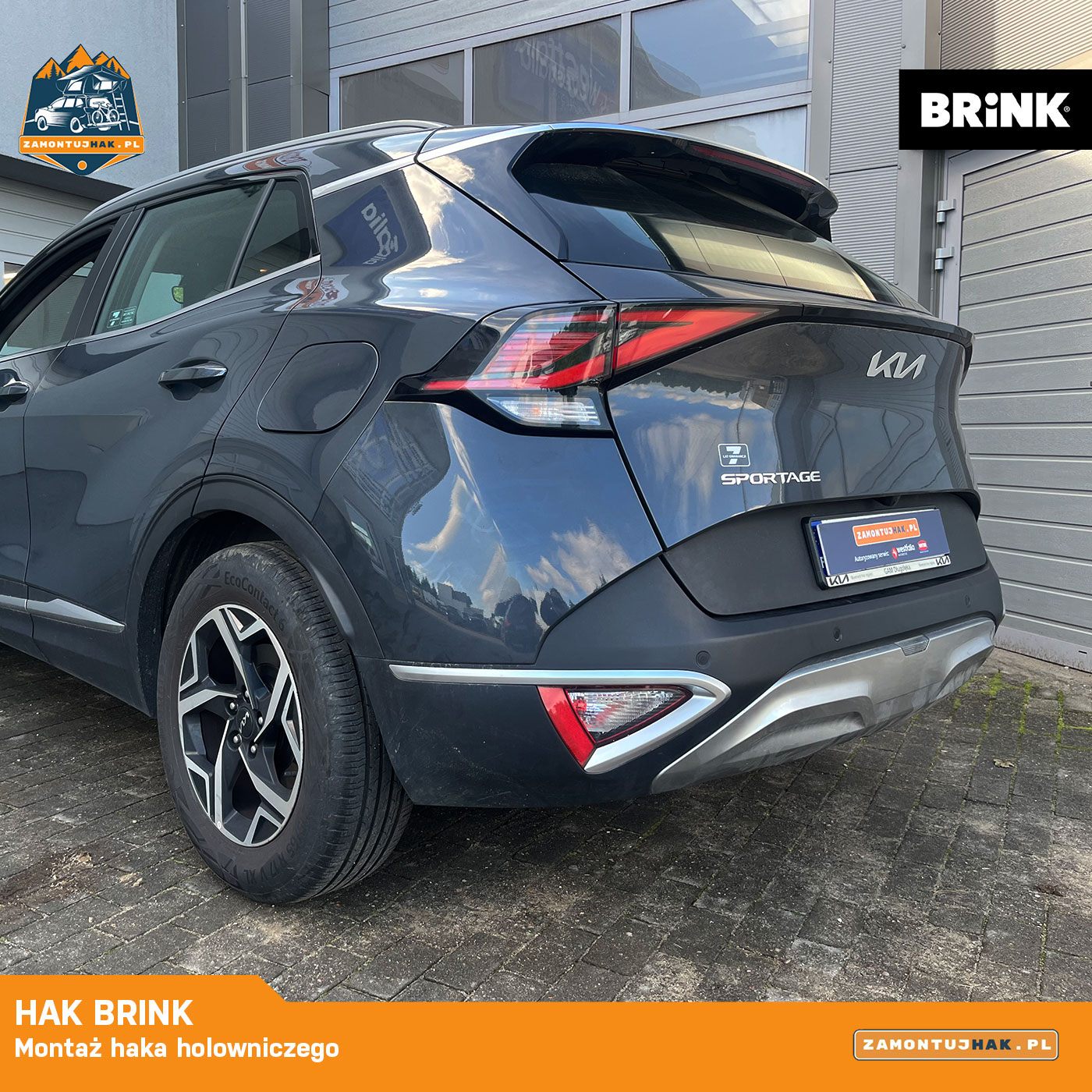 kia sportage hak holowniczy